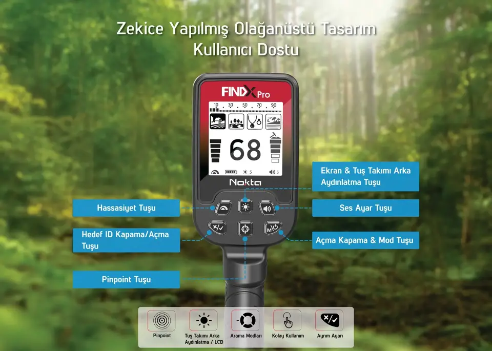 Nokta FINDX Pro Dedektör