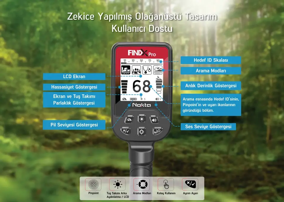 Nokta FINDX Pro Dedektör